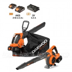 Воздуходувка аккумуляторная Daewoo DABL 9042Li SET в Красноярске