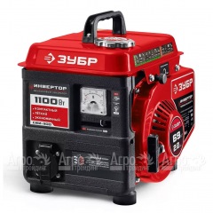 Бензогенератор инверторный Зубр СБИ-1100 1 кВт в Красноярске