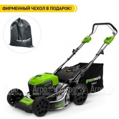 Газонокосилка аккумуляторная GreenWorks GD40LM46SP (без батареи и зарядного устройства) в Красноярске