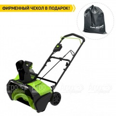Снегоуборщик аккумуляторный GreenWorks G40ST40 (без аккумулятора и зарядного устройства) в Красноярске