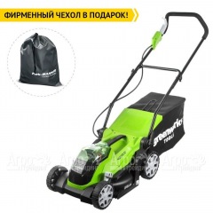 Газонокосилка аккумуляторная GreenWorks G-Max G40LM35K2 40V 35 см в Красноярске