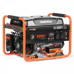 Бензин-газовый генератор Daewoo GDA 3500 DFE 2.8 кВт в Красноярске