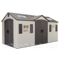 Пластиковый сарай LifeTime 15х8 DD в Красноярске