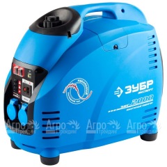 Бензиновый генератор инверторный Зубр ЗИГ-2000 1.8 кВт в Красноярске