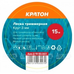 Леска триммерная Кратон Круг-3 мм в Красноярске