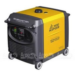 Бензиновый генератор ТСС-Kipor-KGE-7000TС 6,0 кВт (кожух, колеса) в Красноярске
