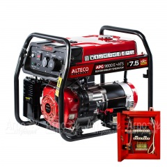 Бензогенератор Alteco APG 9800 E + ATS 7 кВт в Красноярске