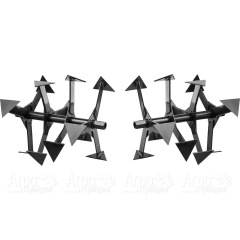 Фрезы гусиные лапки HEX 23 для мотоблоков Зубр в Красноярске