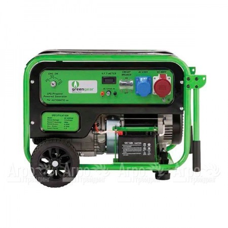 Газовый генератор GreenGear GE-6000T 6 кВт в Красноярске