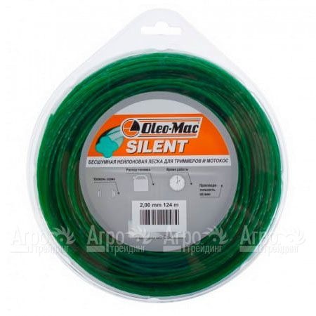 Леска 2.4 мм 88 м Black Titanium Twist для триммеров Oleo-Mac  в Красноярске