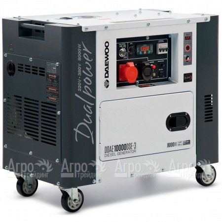 Дизельгенератор Daewoo DDAE 10000DSE-3 DUAL POWER 220=380 7.2 кВт в Красноярске