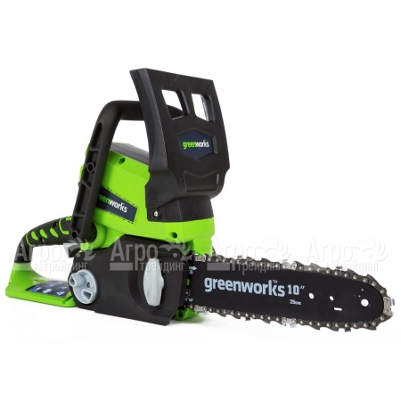 Аккумуляторная пила GreenWorks G24CS25K4-10" в Красноярске