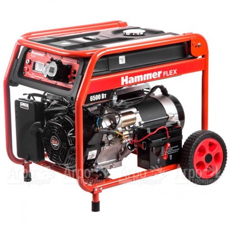 Бензогенератор Hammer GN7000ET 6 кВт в Красноярске