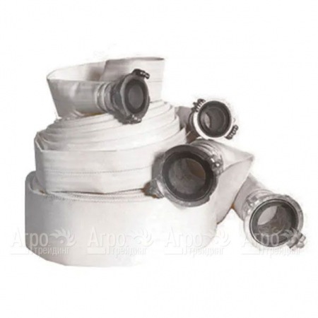 Рукав напорный 100 (20 м) с рукавной головкой ГР-100 для мотопомп Champion  в Красноярске