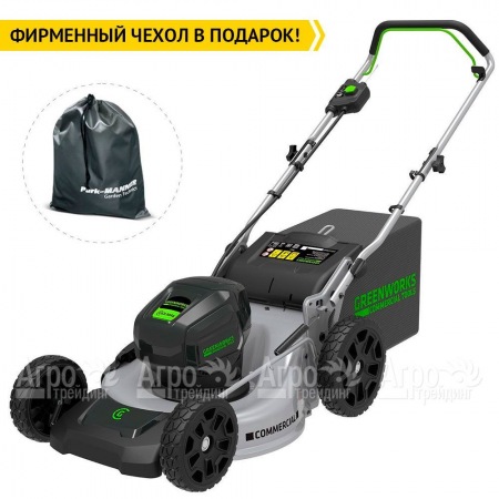 Газонокосилка аккумуляторная GreenWorks GC82LM46K5  в Красноярске