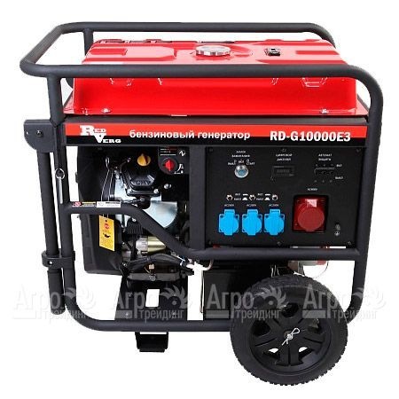 Бензогенератор RedVerg RD-G10000E3 9 кВт в Красноярске