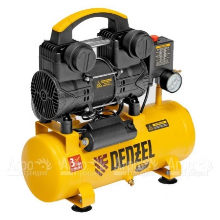 Компрессор поршневой безмасляный Denzel DLP-950/10  в Красноярске