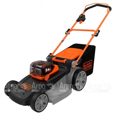 Газонокосилка аккумуляторная Black+Decker CLM5448PC2-QW в Красноярске