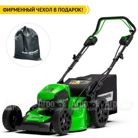 Газонокосилка аккумуляторная GreenWorks GD60LM46SP (без батареи и зарядного устройства) в Красноярске