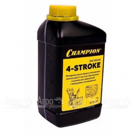 Масло полусинтетическое зимнее Champion SAE 10W40 API SL/CF 0.6 л для 4-тактных двигателей  в Красноярске