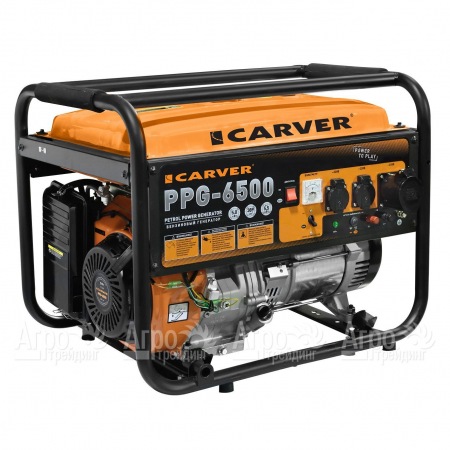 Бензогенератор Carver PPG-6500 5 кВт в Красноярске