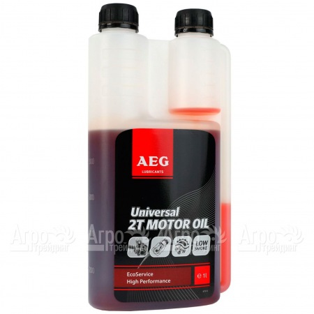 Масло минеральное Universal AEG 2T Motor Motor Oil API TC 1 л для 2-х тактных двигателей  в Красноярске