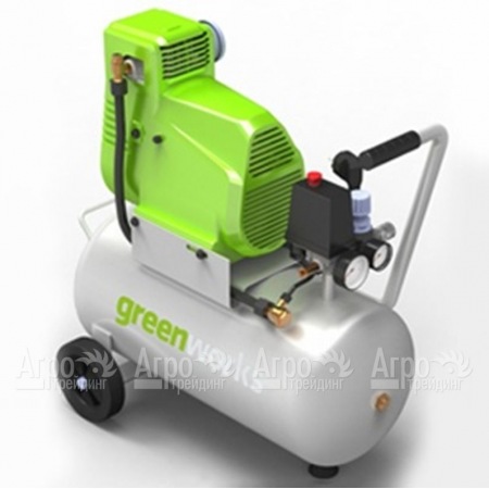 Компрессор воздушный GreenWorks 4102007 50 л в Красноярске