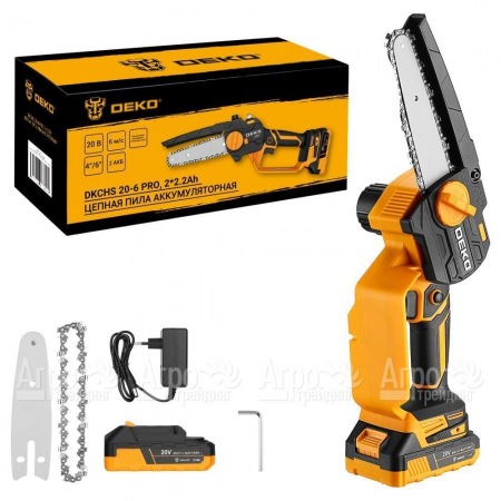 Аккумуляторная пила DEKO DKCHS 20-6 PRO 6" в Красноярске