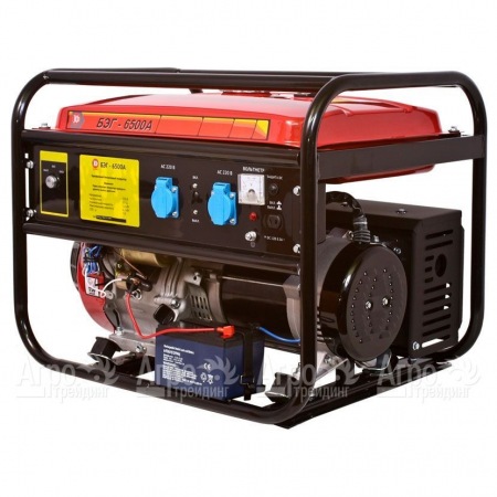 Бензогенератор Калибр БЭГ-6500А 5.8 кВт  в Красноярске