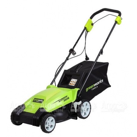 Газонокосилка электрическая GreenWorks GLM1035 1000 Вт в Красноярске