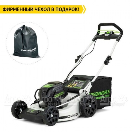 Газонокосилка аккумуляторная GreenWorks GC82LM51SP2 (без аккумулятора и зарядного устройства)  в Красноярске