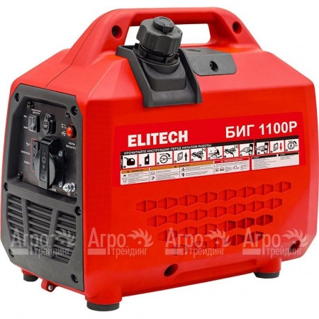 Бензогенератор инверторный Elitech БИГ 1100Р 1 кВт в Красноярске