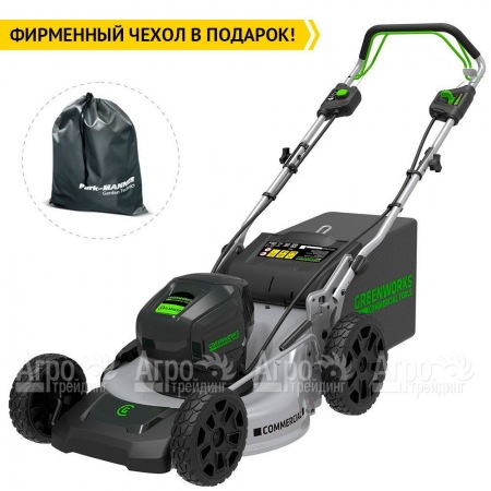 Газонокосилка аккумуляторная GreenWorks GC82LM46SPK5  в Красноярске