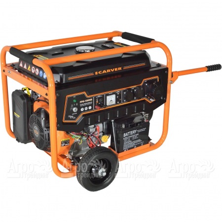 Бензогенератор Carver PPG-10000Е 8 кВт в Красноярске