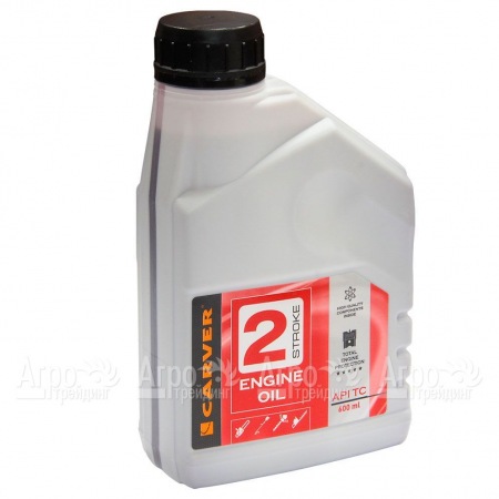 Минеральное моторное масло Carver 2 Stroke Engine oil, 0.6 л для 2-х тактных двигателей в Красноярске