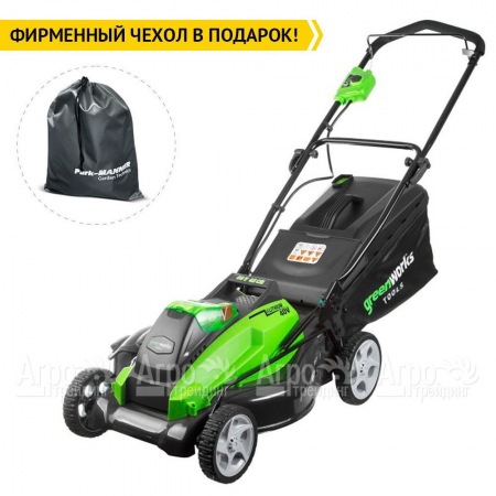 Газонокосилка аккумуляторная GreenWorks G40LM45K6  в Красноярске