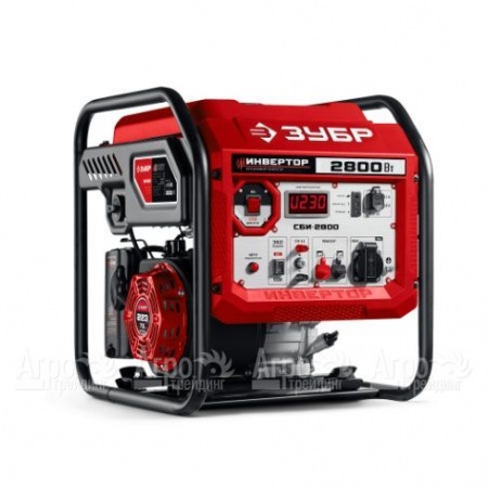 Бензиновый генератор инверторный Зубр СБИ-2800 2.5 кВт в Красноярске