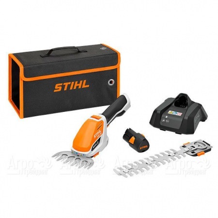 Аккумуляторные ножницы для кустарников Stihl HSA 26 SET c АКБ AS2 и ЗУ AL1 в Красноярске