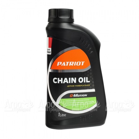 Масло Patriot G-Motion Chain Oil 1 л для смазки цепей в Красноярске