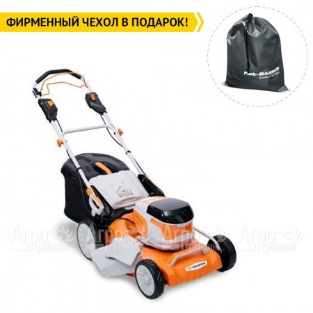 Газонокосилка аккумуляторная Villartec MA4046T SET AM402 + AC402  в Красноярске