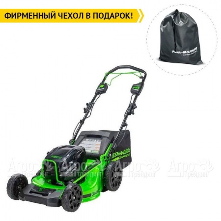 Газонокосилка аккумуляторная GreenWorks GC82HPLM51  в Красноярске