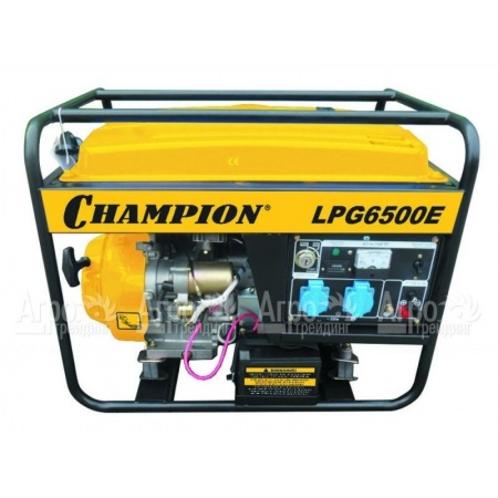 Бензин-газовый генератор Champion LPG6500E 5 кВт в Красноярске