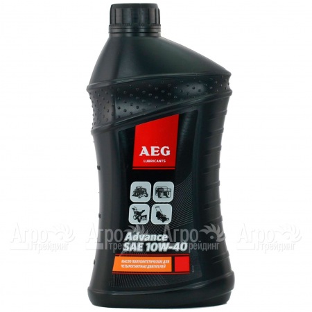 Масло п/с AEG Advance SAE 10W40 API SJCF 0.6 л для 4-х тактных двигателей в Красноярске