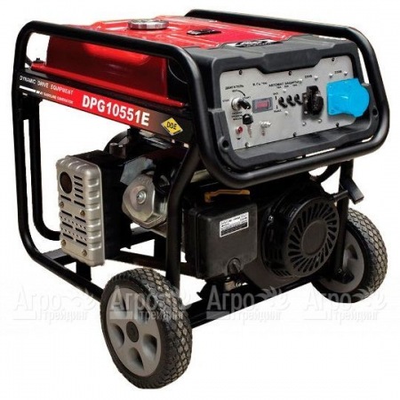 Бензогенератор DDE DPG10551E 7.5 кВт  в Красноярске