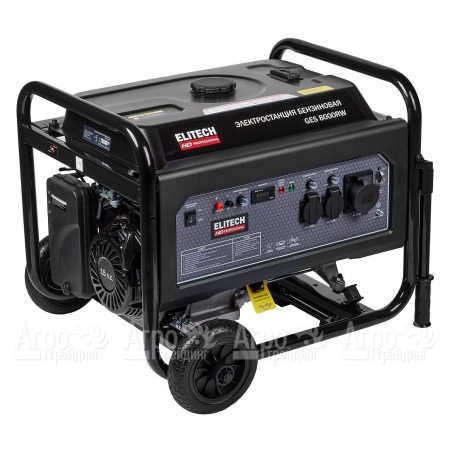 Бензогенератор Elitech GES 8000RW 6 кВт  в Красноярске