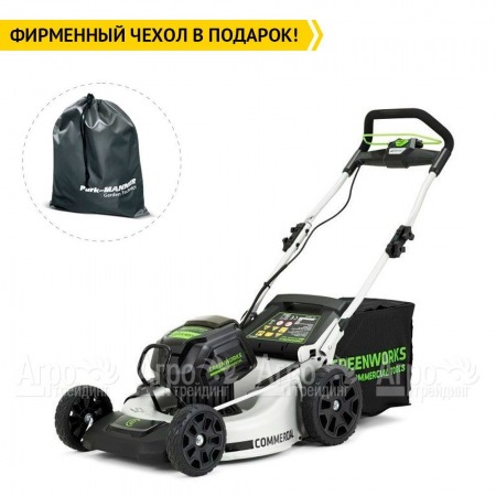 Газонокосилка аккумуляторная GreenWorks GC82LM51SP2K2  в Красноярске