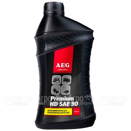 Масло AEG Premium HD SAE 30 API SJ/CF 0.6 л для 4-х тактных двигателей в Красноярске