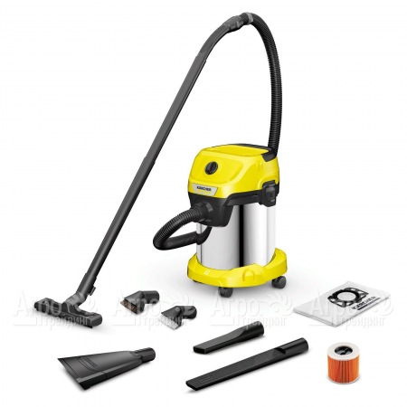 Хозяйственный пылесос Karcher WD 3 S V-17/6/20 Car в Красноярске