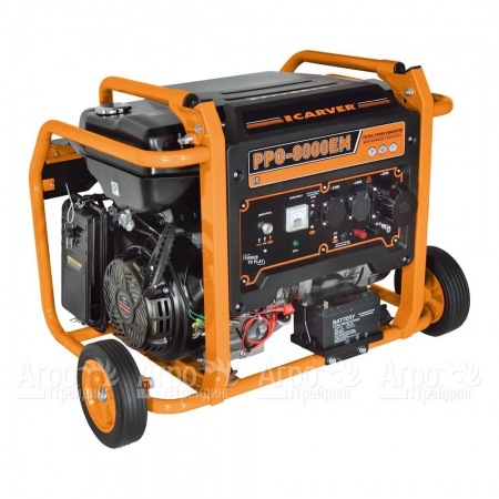 Бензогенератор Carver PPG-8000ЕM 6 кВт в Красноярске