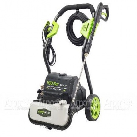 Мойка высокого давления GreenWorks GPWG7 150 бар в Красноярске